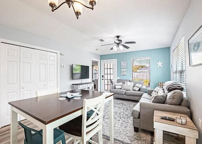 Surfside Cottage - Charming Quiet 3Bd 2Ba House - Private Beach Access, Close To Navarre Beach & Gulf Breeze Zoo